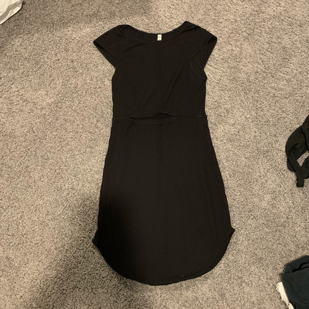 FREE PEOPLE CUTOUT DRESS